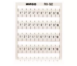 Brojevi  za VS 1-10 WAGO
